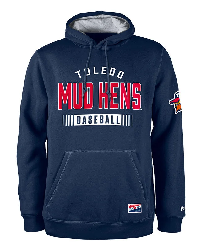 Toledo Mud Hens New Era Gameday Hoodie Hoodie with Ribbed Cuffs Snug Fit Comfort