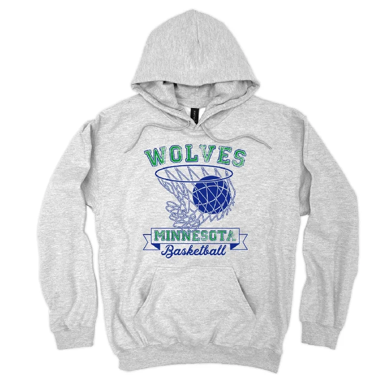 Wolves Hoodie Hoodie with Cropped Fit Short Trendy