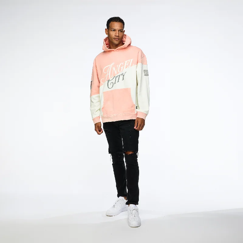 Angel City FC x Wild Collective Unisex Vintage Sol Rosa Fleece Hoodie Hoodie with Magnetic Closure Innovative Modern