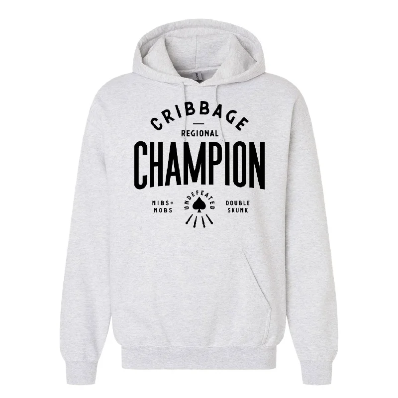 Cribbage Champion Hoodie Hoodie Dress Longline Feminine