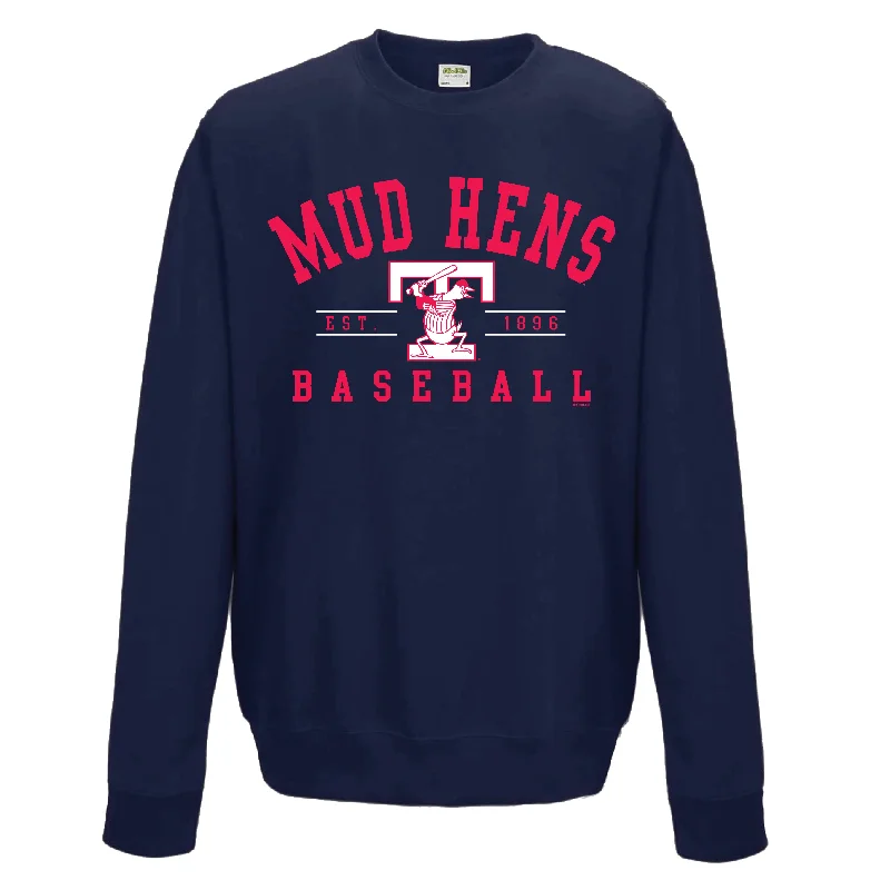 Toledo Mud Hens Items Crewneck Sweatshirt Cotton Hoodie Fleece Lining Warmth