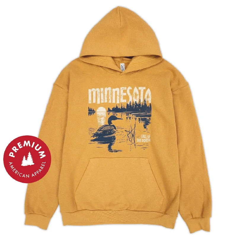 MN Loon Premium Hoodie Hoodie with Sequins Glamorous Eye-catching