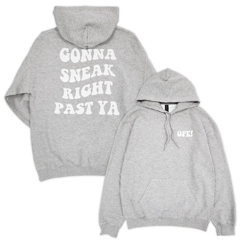 Ope! Hoodie Hoodie with Distressed Vintage Worn
