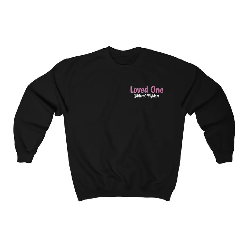 Loved One's Crewneck Sweatshirt Hoodie with Hem Detail Decorative Unique