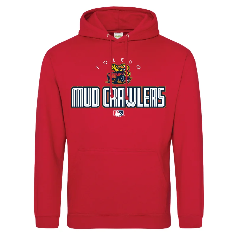 Toledo Mud Crawlers Forte Hooded Sweatshirt Hoodie with Hood Adjustable Protection