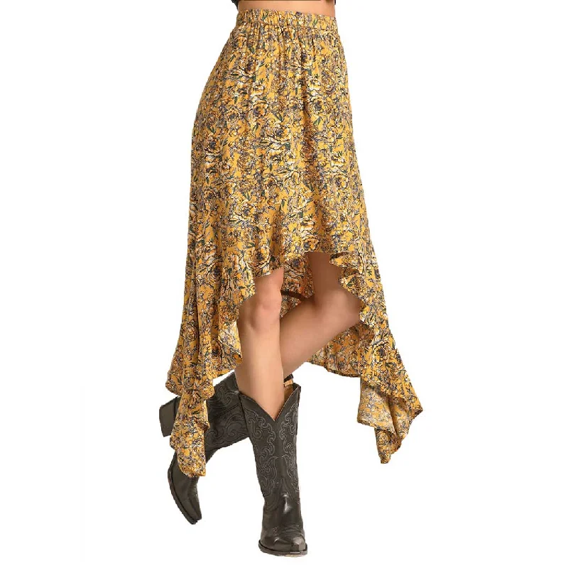 Rock & Roll Cowgirl Women's Handkerchief Skirt relaxed fit skirt