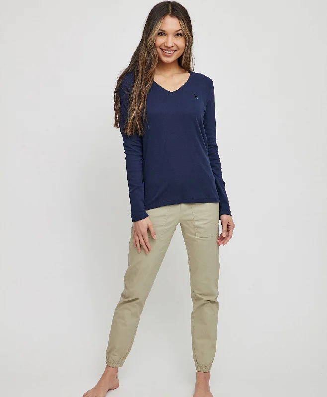 Ladies Harbor Pant Stylish Slim Trousers