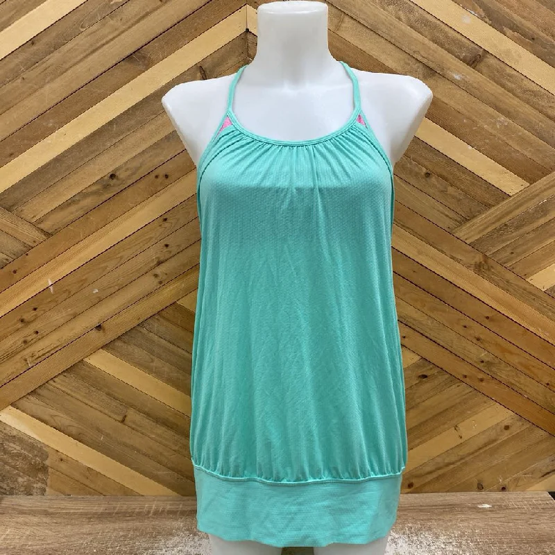 Lululemon- Tank top: Teal Pink -women-SM boho tank top
