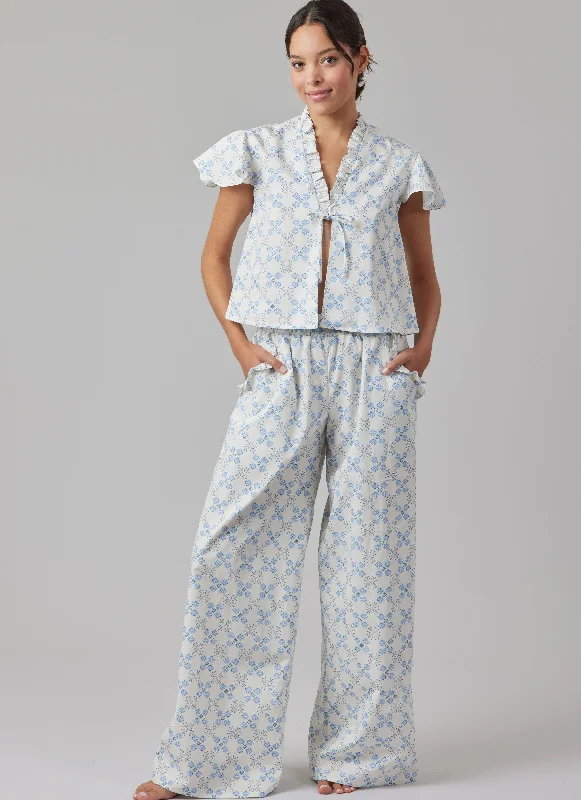 McCall's Lounge Tops, Shorts and Pants M8563 High-Waist Jogger Pants