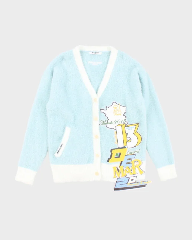 I3de Marzo Pairs March 2018 Patch Cardigan - M Patchwork Embroidered Appliqued