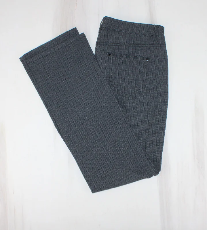 REITMANS GREY PATTERNED DRESS PANTS LADIES SIZE 6 PETITE PRE-LOVED Fashionable Work Pants