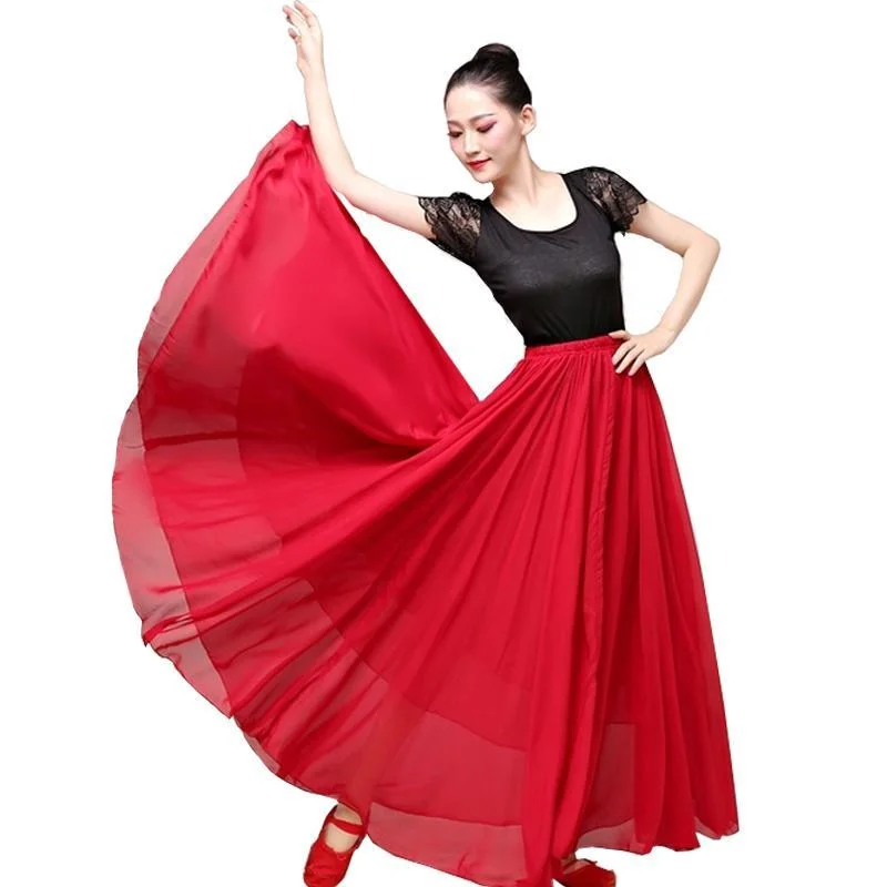 Swing Maxi Feminine Contemporary Skirt lace skirt feminine