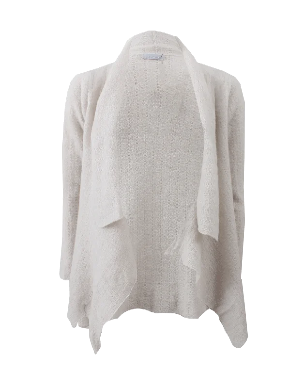 Cross-Stitch Drape Jacket Cardigan Sweater Pullover