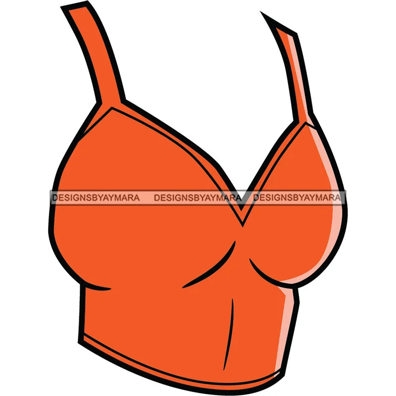 Orange  Tank Top   SVG JPG PNG Vector Clipart Cricut Silhouette Cut Cutting flirty tank top