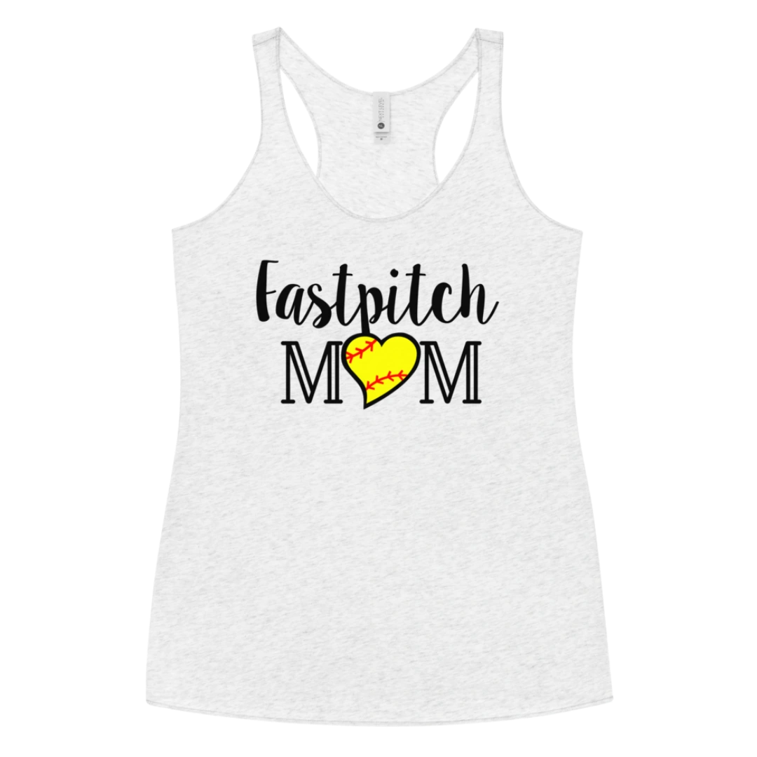 Fastpitch Women's Racerback Tank mint tank top