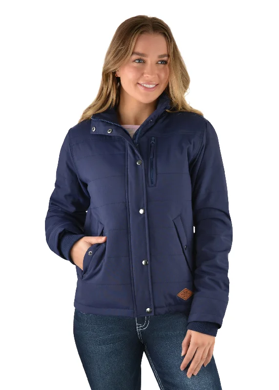 Pure Western Ladies Denise Jacket- P2W2709557 - ON SALE Notch Collar Jacket Peter Pan Collar Jacket Cowl Neck Jacket