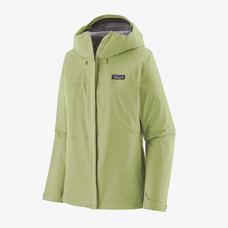 Patagonia Women's Torrentshell 3L Jacket - Friend Green Fleece Jacket Down Jacket Parka