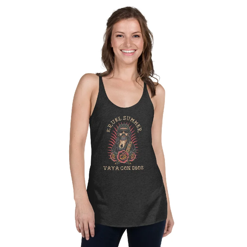 Kruel Summer - Vaya Con Dios Women's Racerback Tank cute tank top