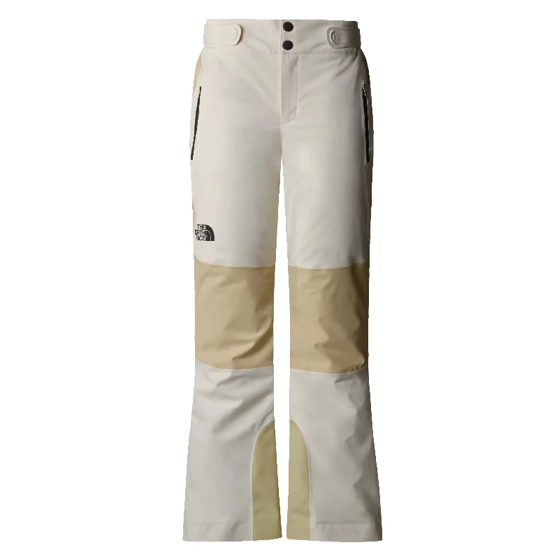 Lenado Ski Pants - White Dune Chic Faux Leather Pants
