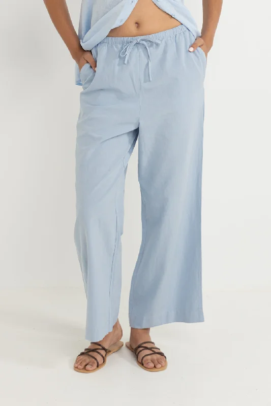Classic Drawstring Pant Blue Stylish Harem Pants