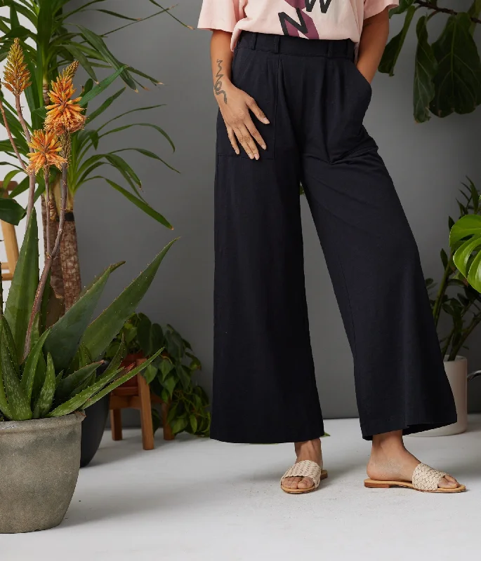 Cohen Pant - Washed Black Chic Black Leggings