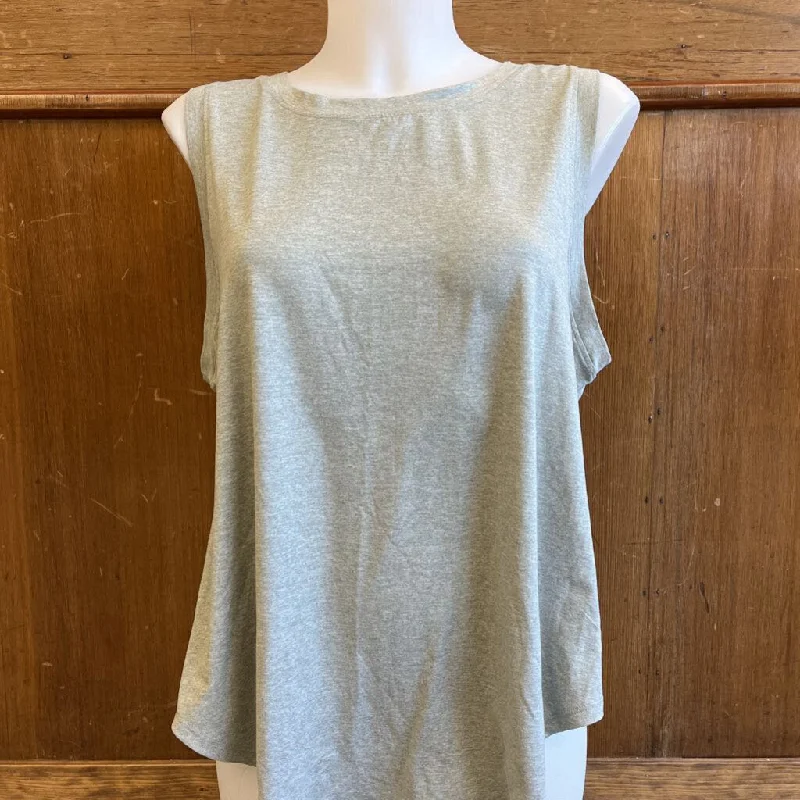 Yogalicious - Women's Tank Top: Grey-women-XL casual tank top