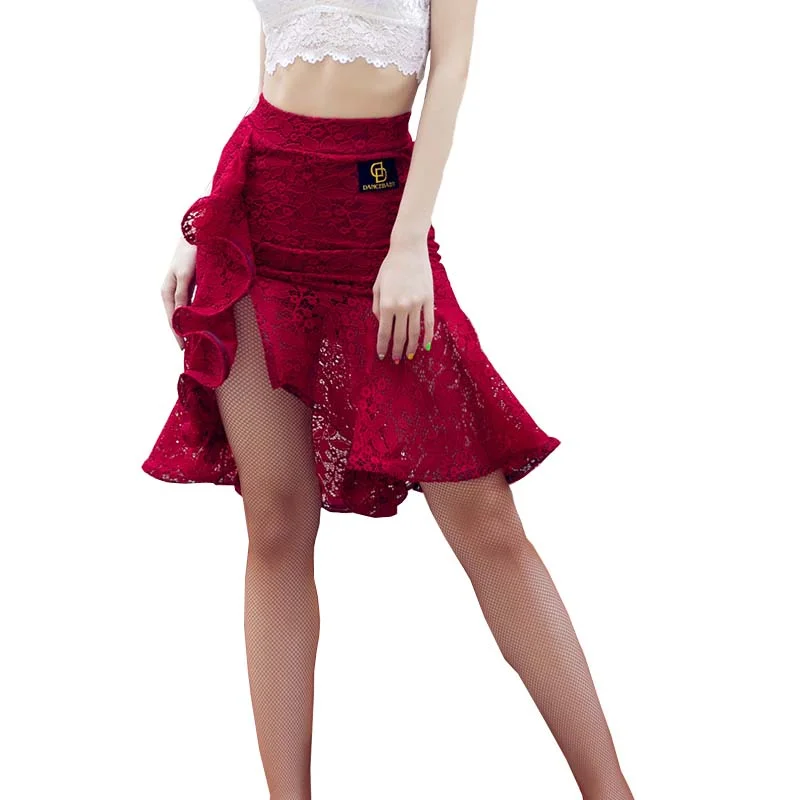 Asymmetric Short Latin Skirt wool skirt warm