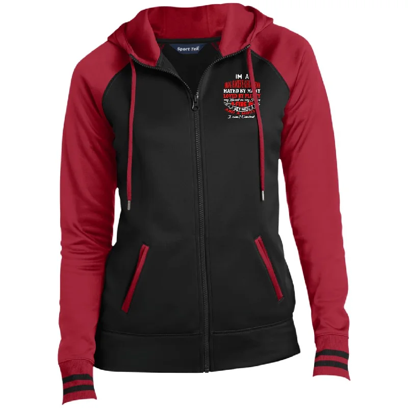 Black/Deep Red