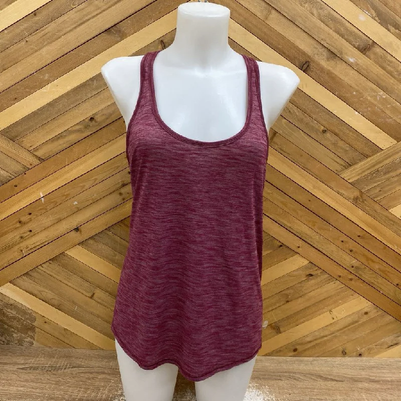 Lululemon - Women's Tank Top : Dark Pink-women-MD gold tank top