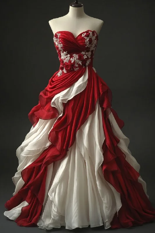A Line Ball Gown Long Party Dress Glam Prom Dress Formal Gown      cg25278 Tunics Exclusive limited