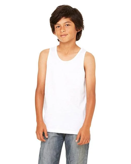 Bella + Canvas Youth Jersey Tank 3480Y (Pack of 6) strappy tank top