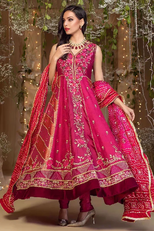 Crimson peshwas with pants Trendy Tapered Pants