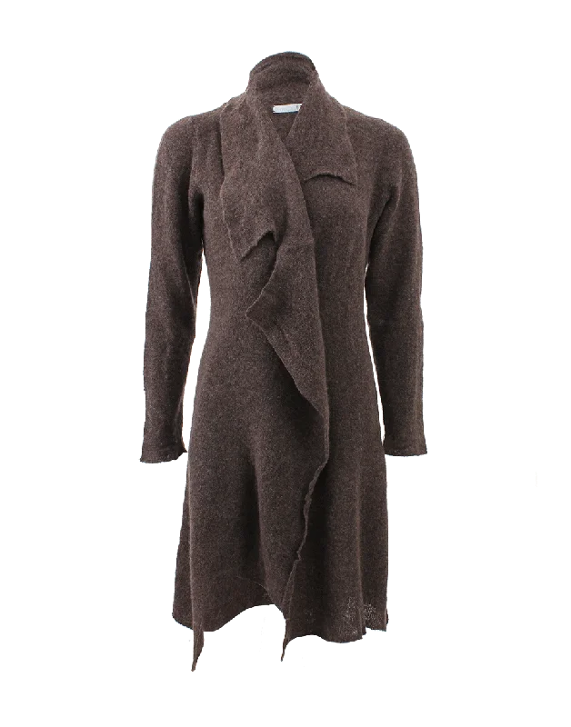 Drape Jacket Hoodie Zip-Up Jacket Button-Up Jacket