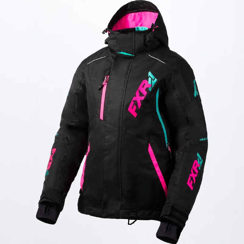 Women's Vertcal Pro Jacket Welt Pockets Slit Pockets Flap Pockets