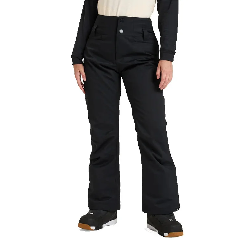 Diversion Snow Pant - Black Relaxed Fit Trousers