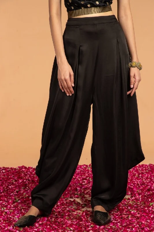 Dhoti Modal Satin Pants Formal Slim Pants