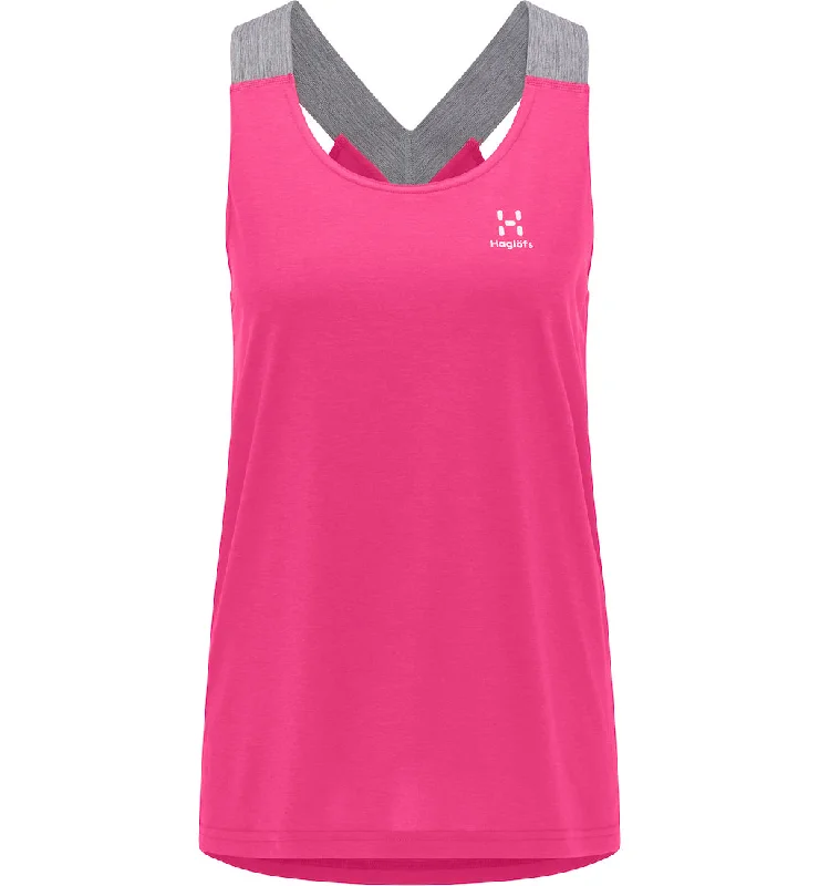 Ridge Tank Women coral tank top