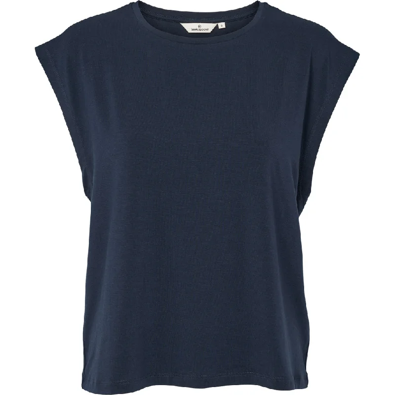 Basic Apparel - Jolanda Tank - Navy layering tank top
