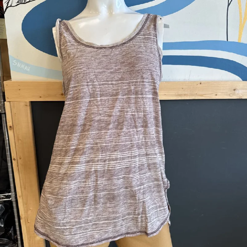 Prana - Women's Tank Top - MSRP$39: Brown-women-LG modal blend tank