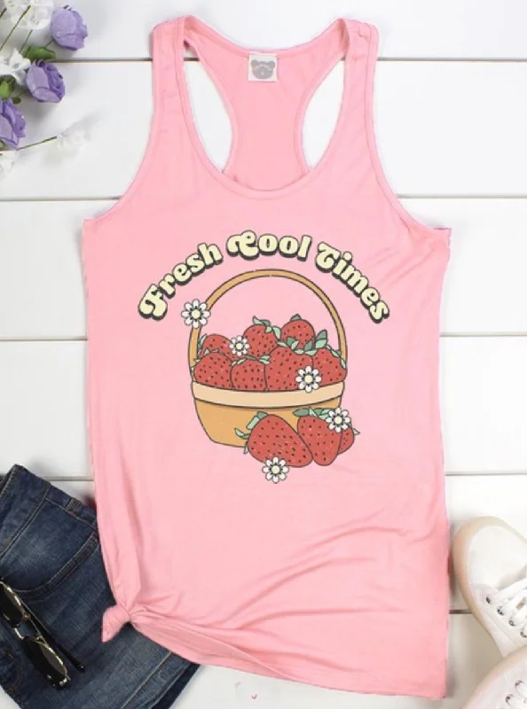 “Fresh Cool Times” Tank Top lightweight tank top