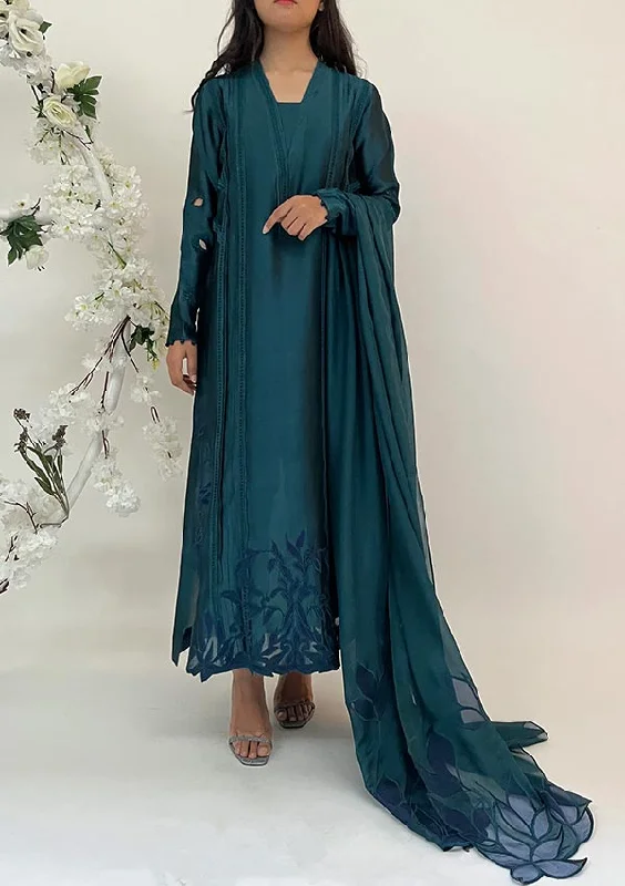 Ivy With Pants and Dupatta Soft Wool Pants