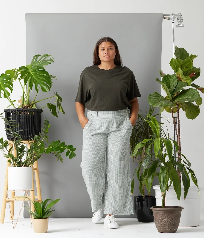 Sawyer Pant - Tide Pool Check Classic Straight Pants