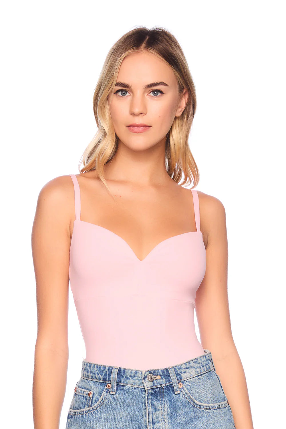 Sweetheart Tank Cotton Candy - Susana Monaco fashionable tank top