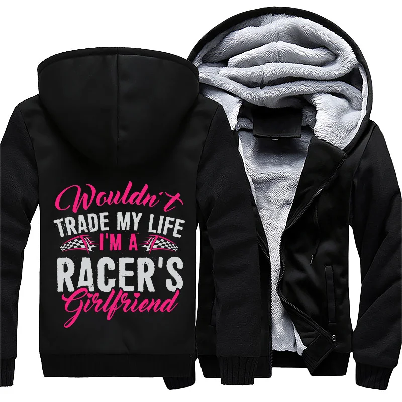 I'm A Racer's Girlfriend Jacket Fitted Jacket Loose Jacket Oversized Jacket