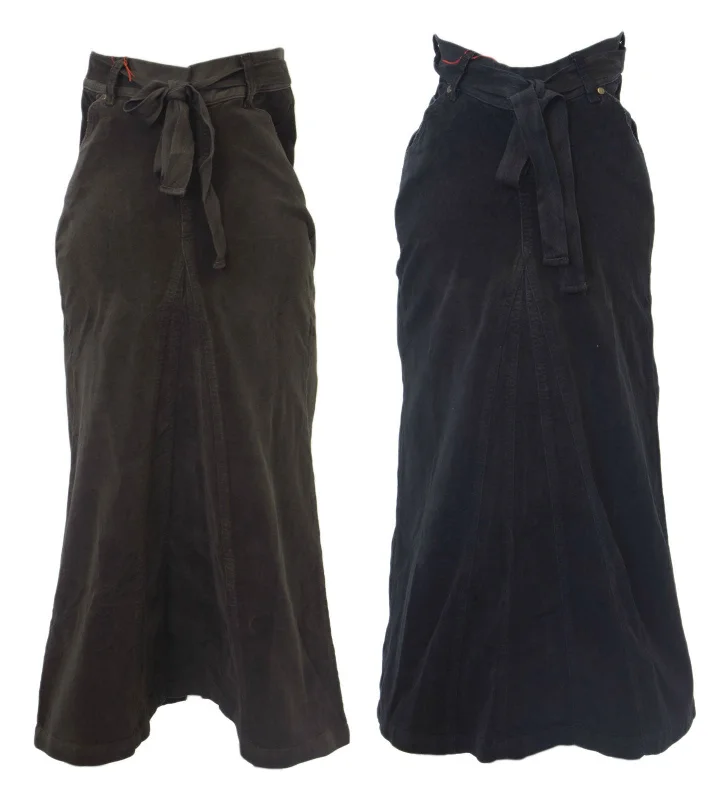 Elly B by OLIAN Maternity Women's Velvet Maxi Skirt FK30448 $86 NWT silk skirt luxurious