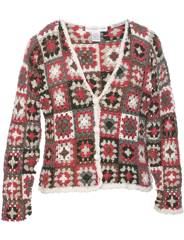 Crochet Cardigan - S Stylish Fashionable Trendy