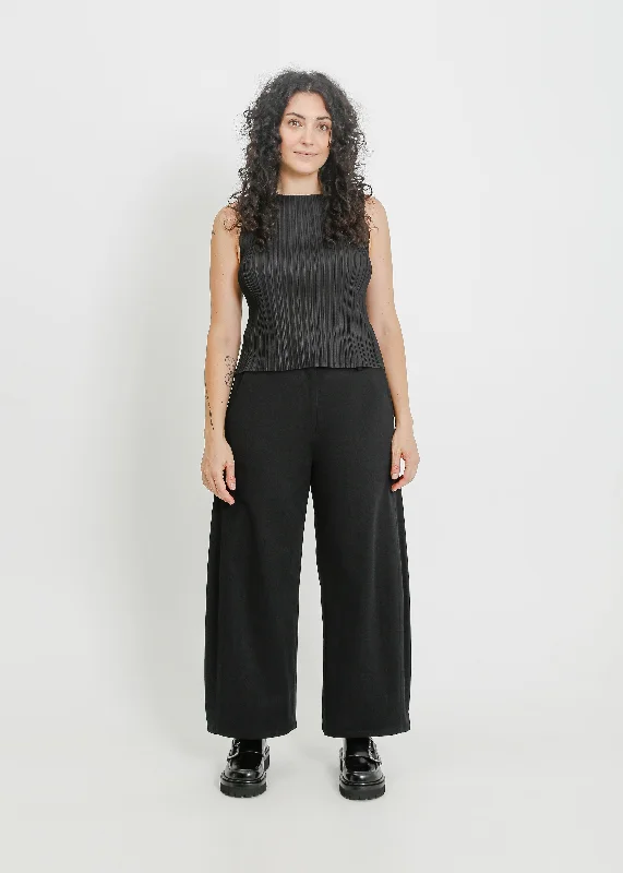 IGGY PANT / BLACK Soft Cotton Pants