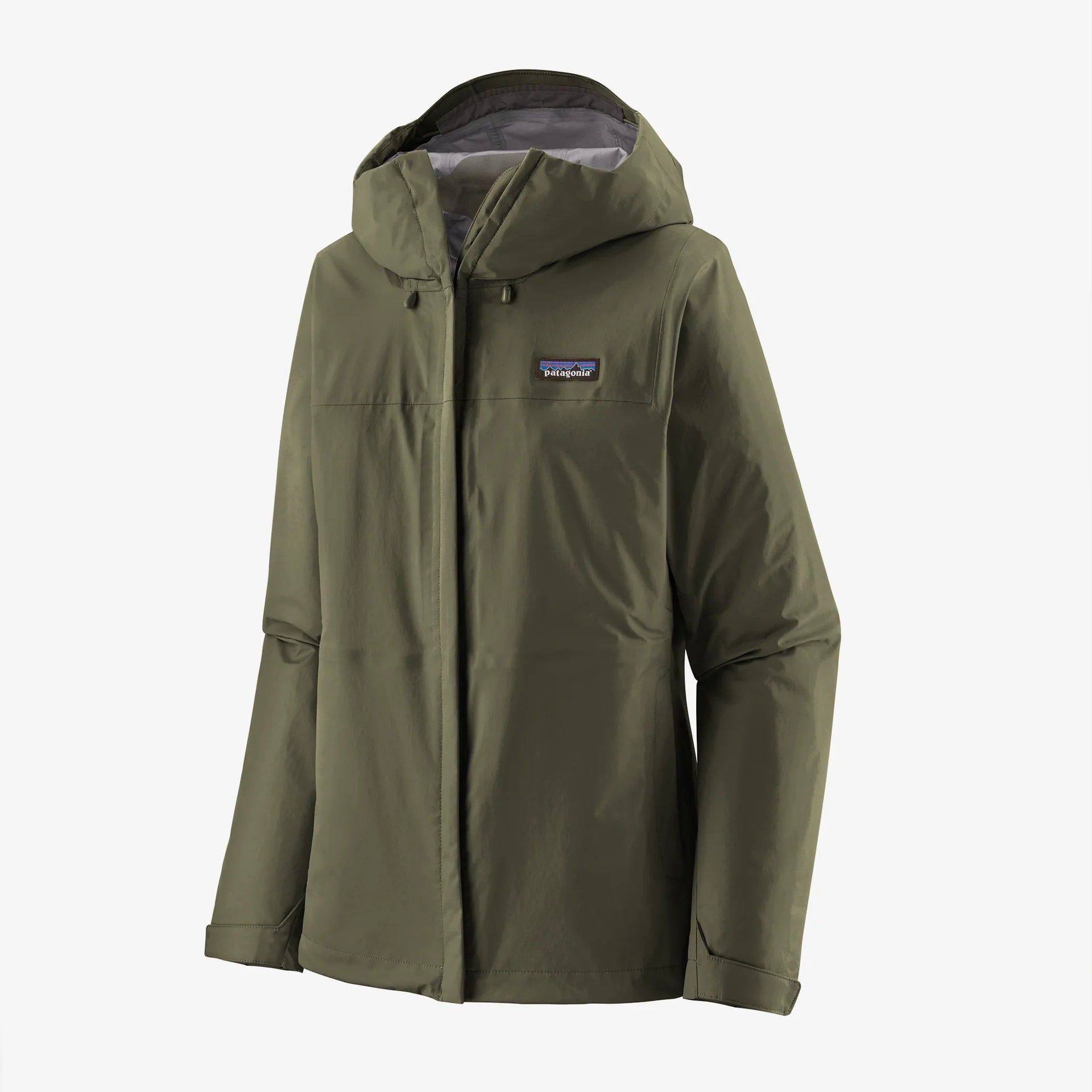 Patagonia Torrentshell 3L Jacket (Women's) Pine Needle Green Print Jacket Jacquard Jacket Embroidered Jacket