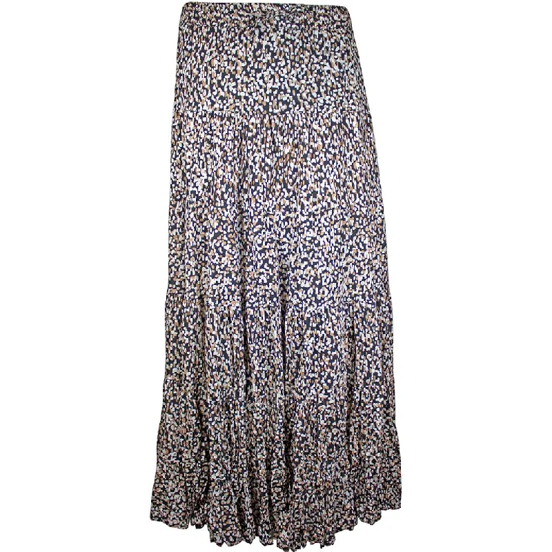 Wondrous Art Wear Women's Dot Print Broomstick Skirt pencil skirt chic