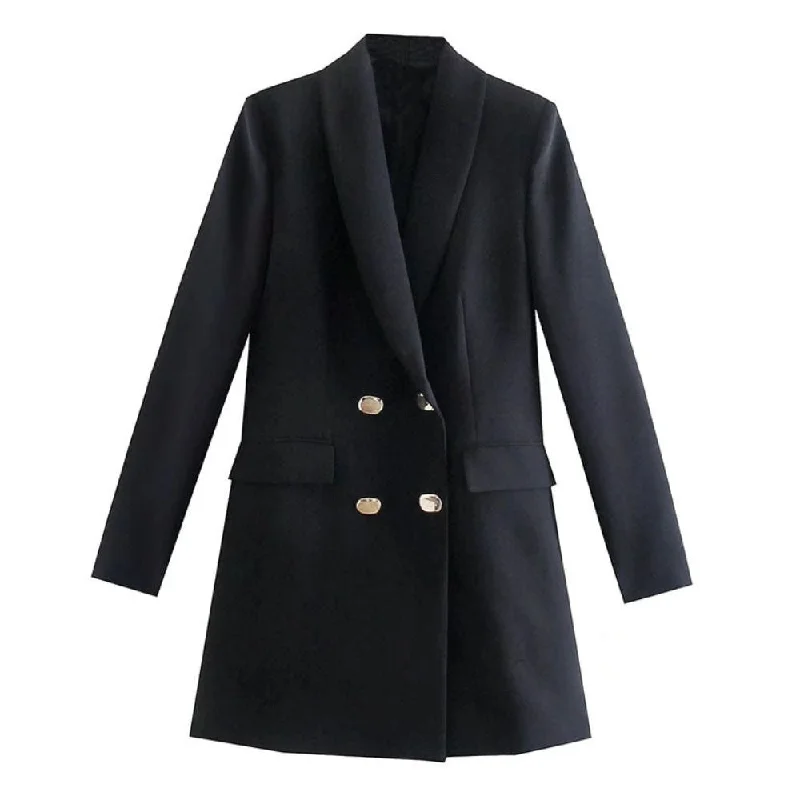 JANE SUITS Women's Elegant Stylish Fashion Office Solid Color Black Blazer Jacket Mesh Jacket Canvas Jacket Denim Jacket JANE SUITS Women's Elegant Stylish Fashion Office Solid Color Black Blazer Jacket Mesh Jacket Canvas Jacket Denim Jacket
